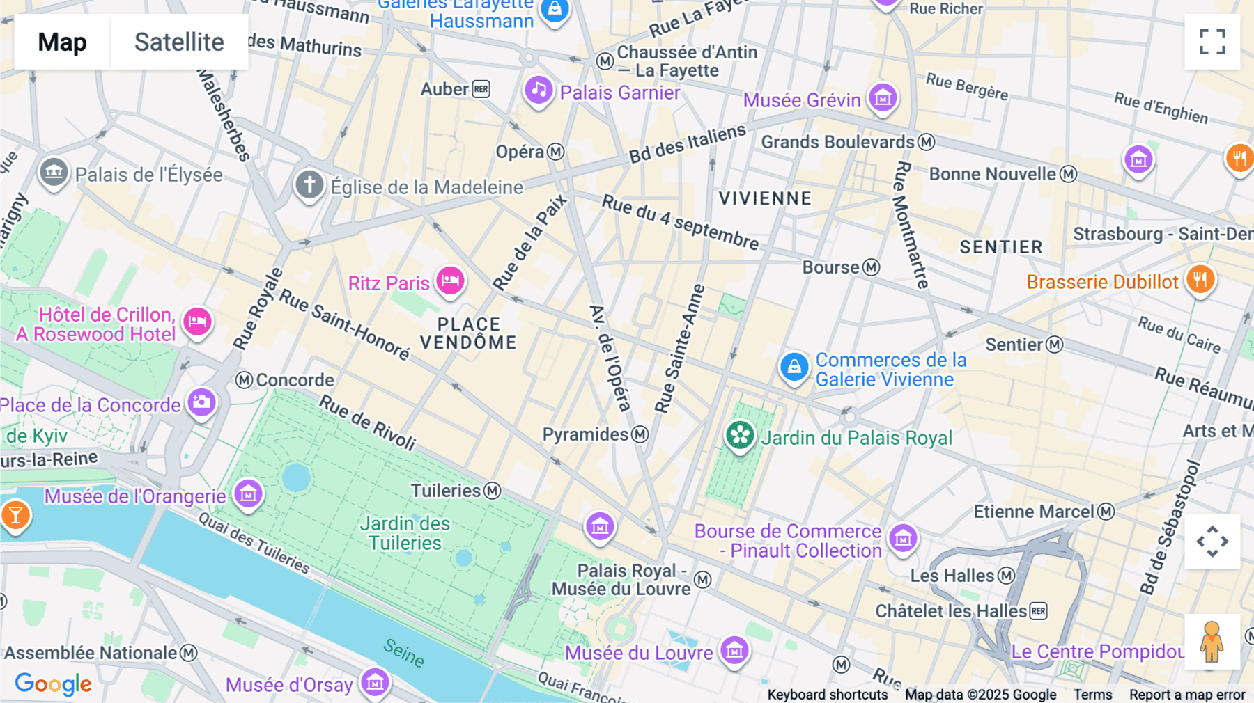 Click for interative map of 59, rue des Petits Champs, Paris