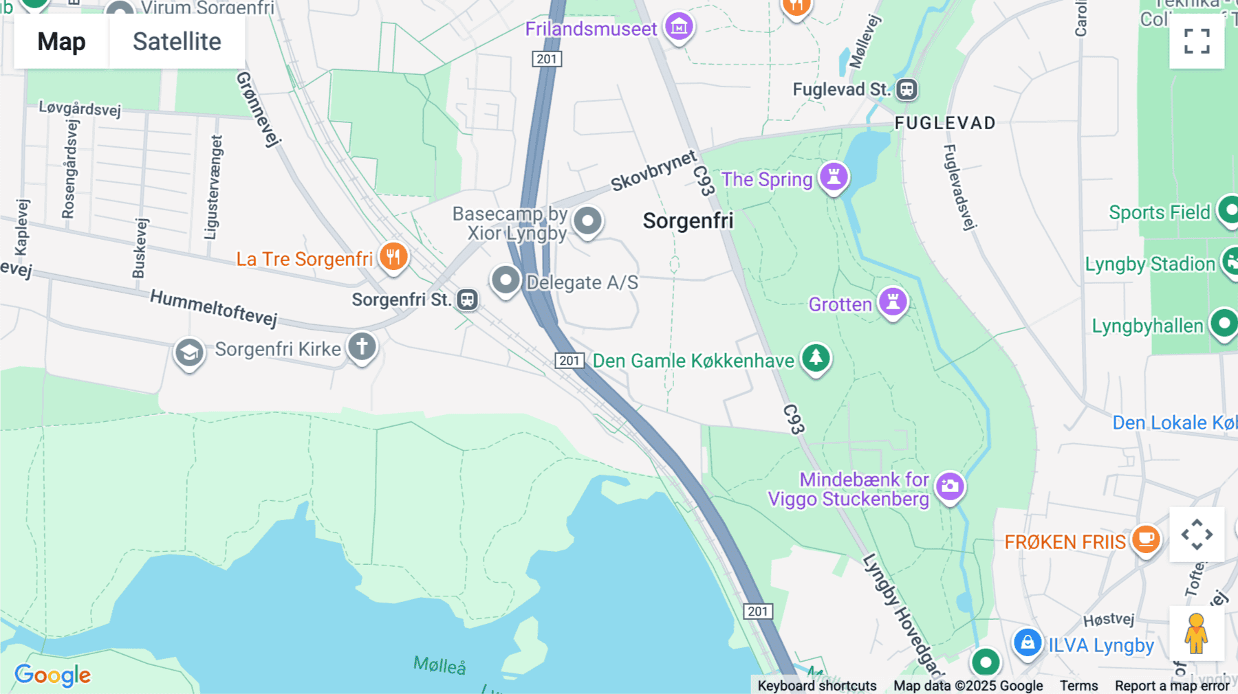 Click for interative map of Lottenborgvej 24, Lyngby, Lyngby