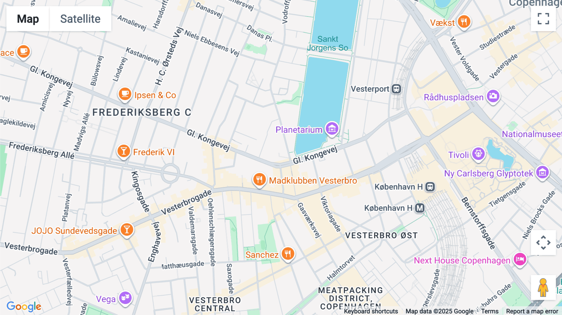 Click for interative map of Gl. Kongevej 60, Denmark, Frederiksberg