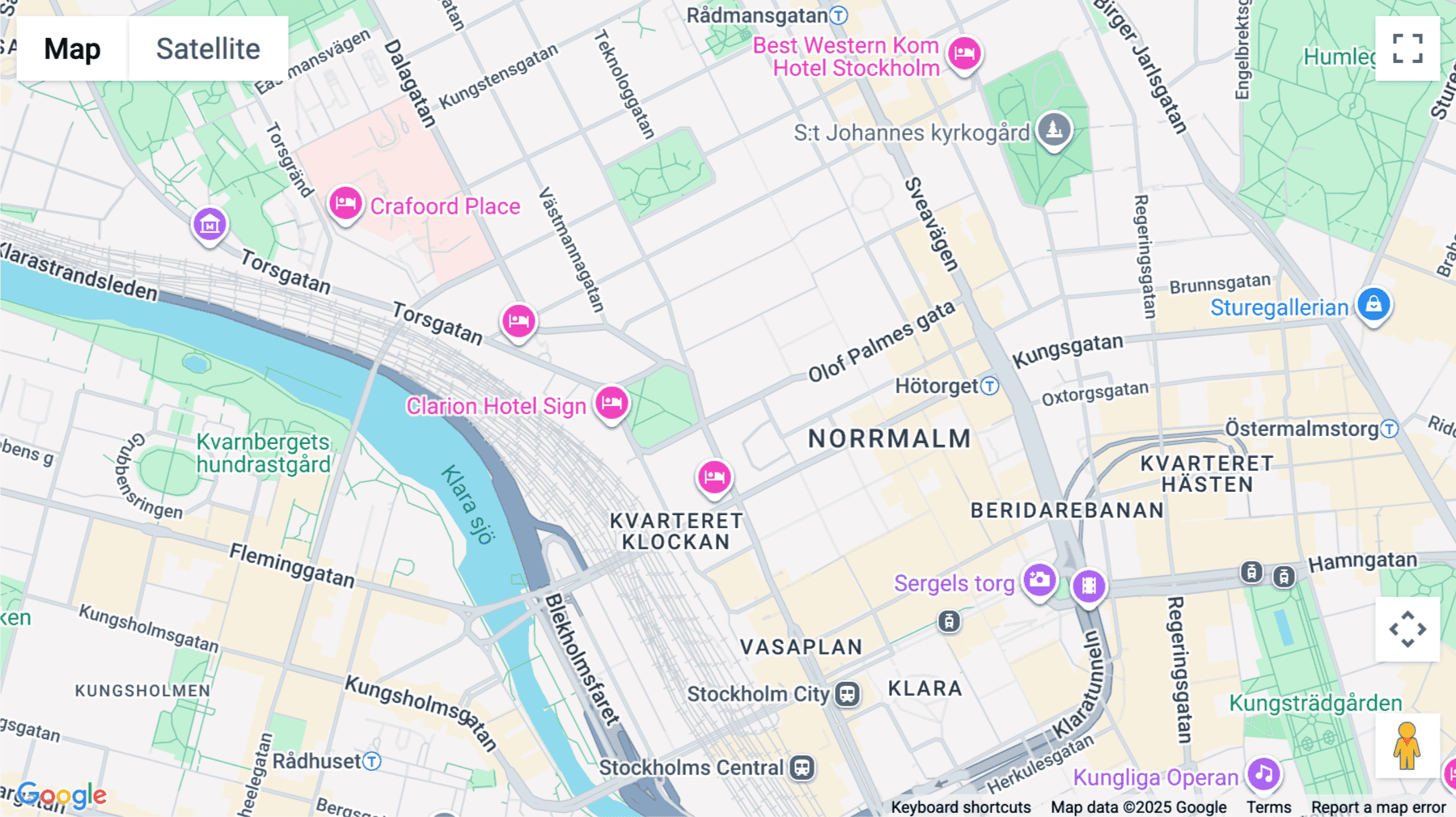 Click for interative map of Olof Palmesgata 29, 5th Floor, Stockholm