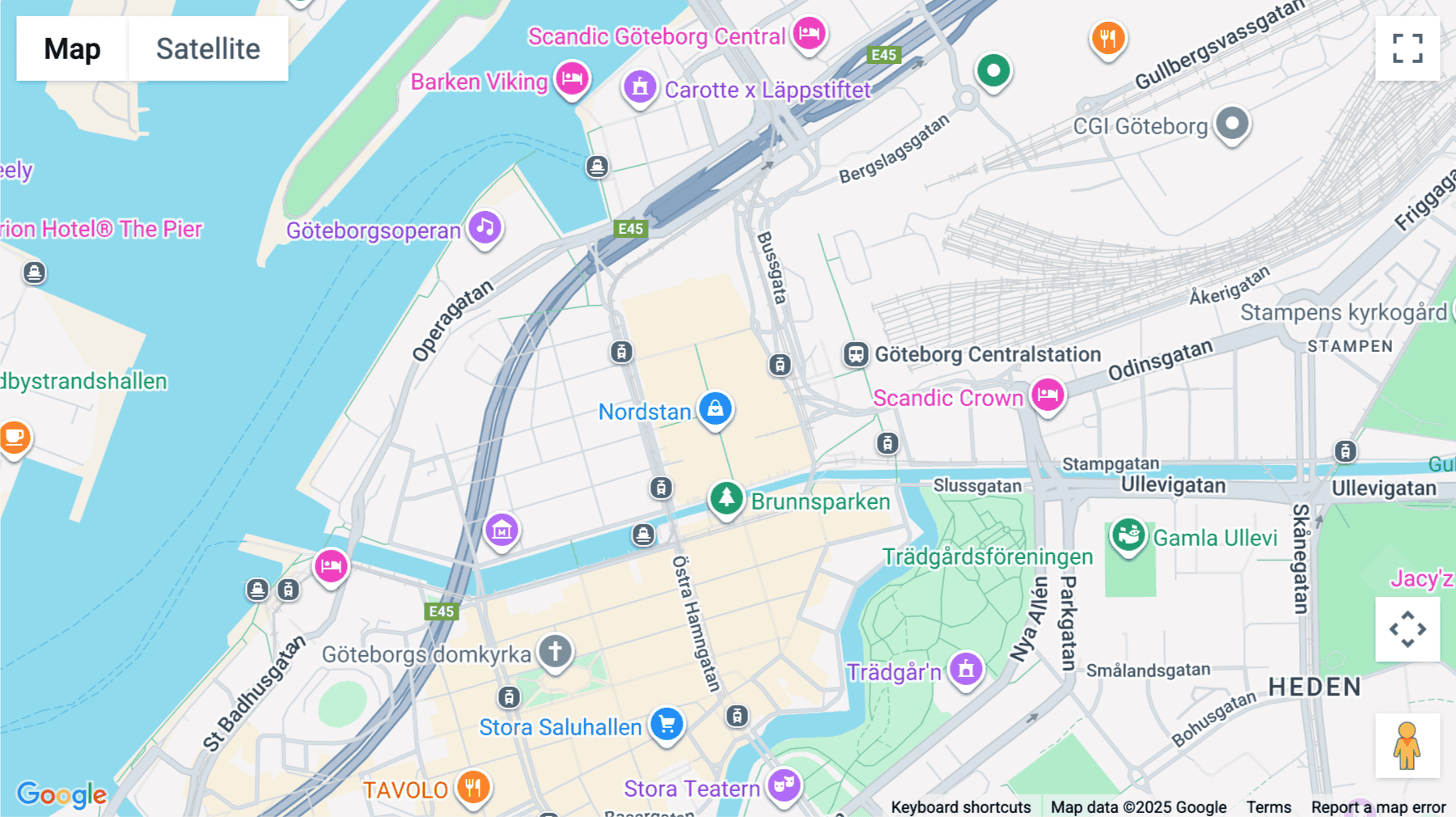 Click for interative map of Östra Hamngatan 16, Gothenburg