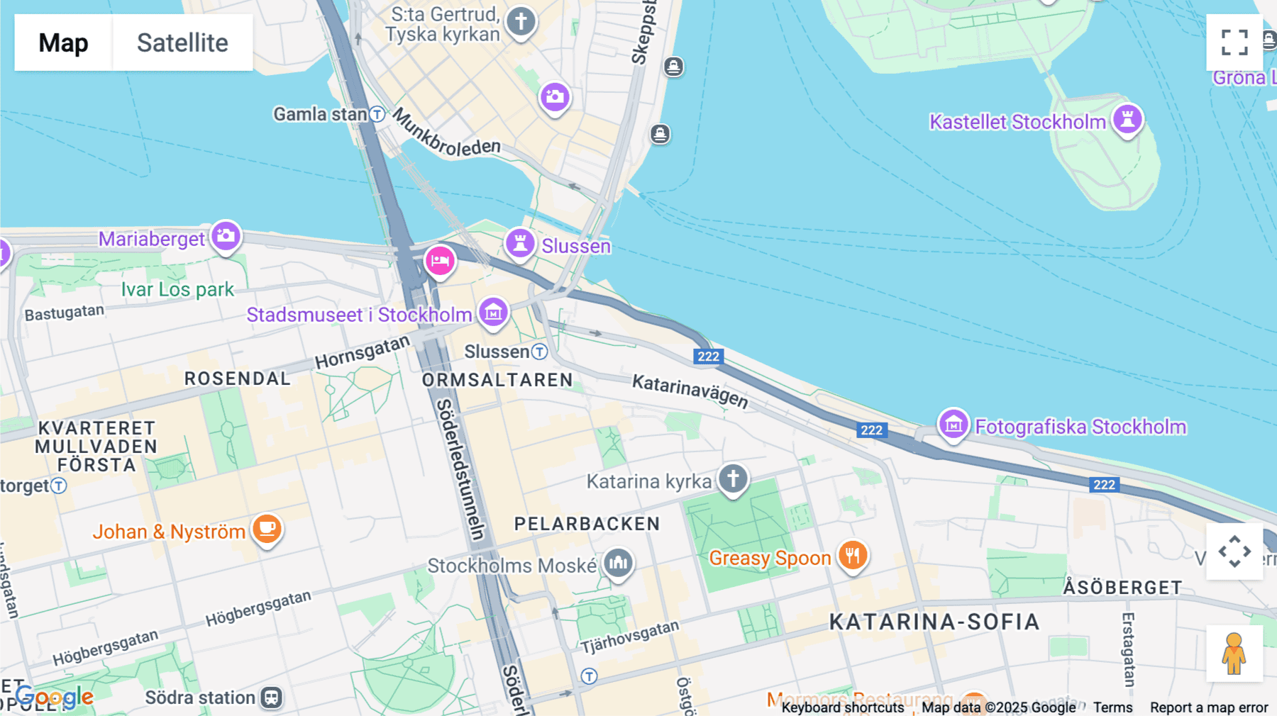 Click for interative map of katarinavägen 15, Stockholm