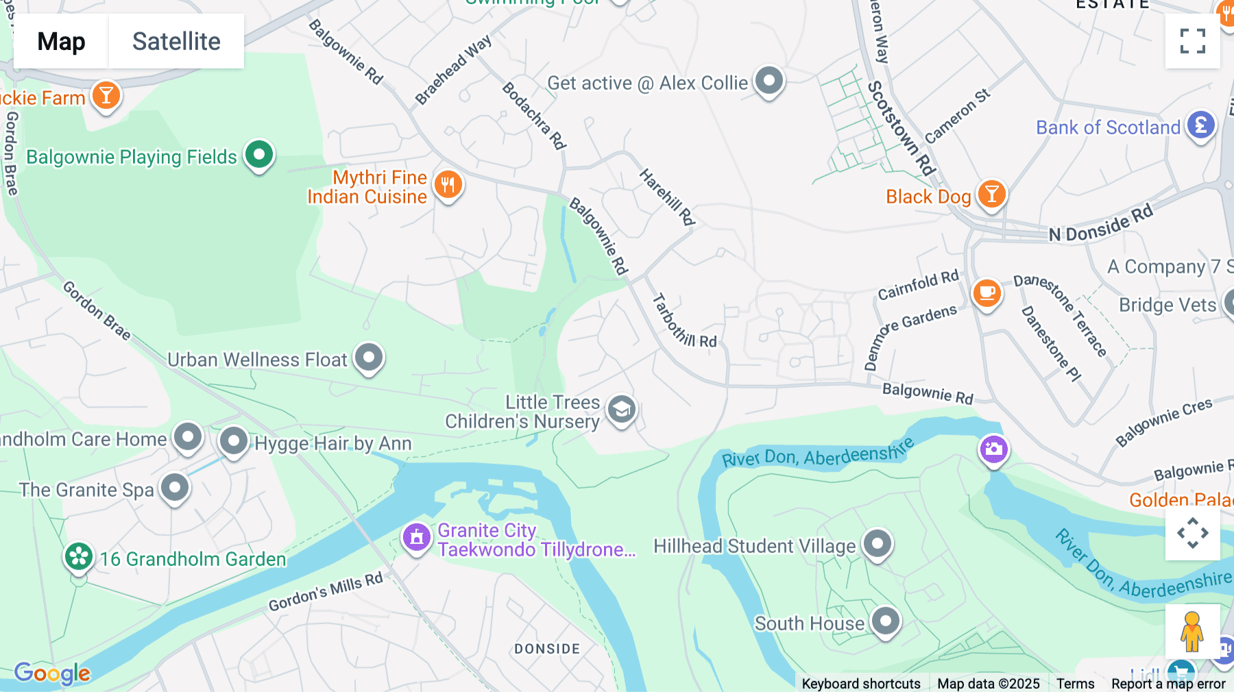 Click for interative map of Unit G&H, Kettock Lodge, Campus 2, Aberdeen Innovation Park, Bridge of Don, Aberdeen