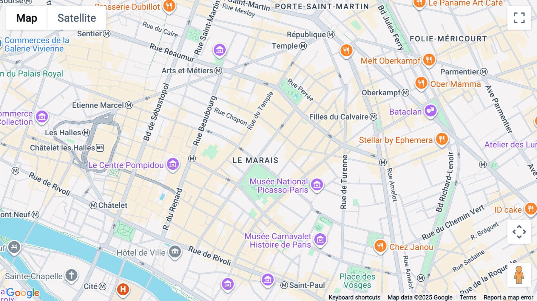 Click for interative map of Coeur Marais, 64-66 Rue Des Archives, Paris, 75 75003, Paris