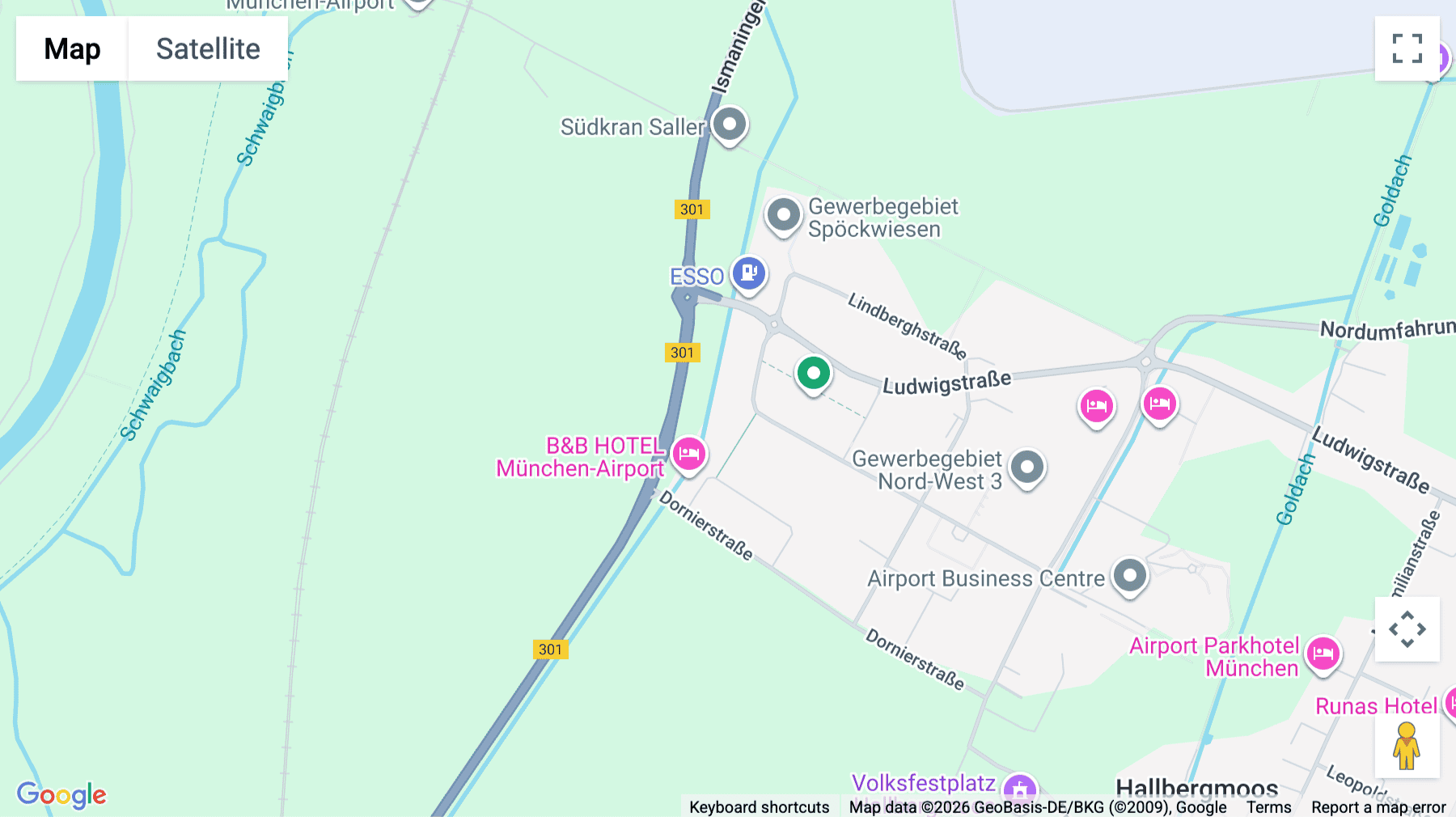 Click for interative map of Lilienthalstr. 25-29, Munich