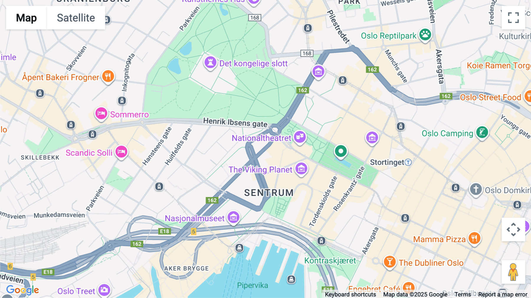 Click for interative map of Haakon VIIs Gate 5, Oslo, Oslo