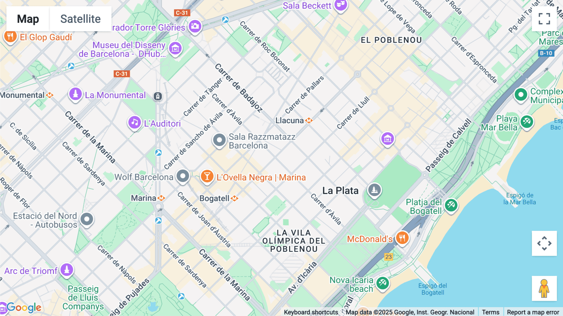 Click for interative map of District 22 @, Carrer de Pujades, 112, Barcelona