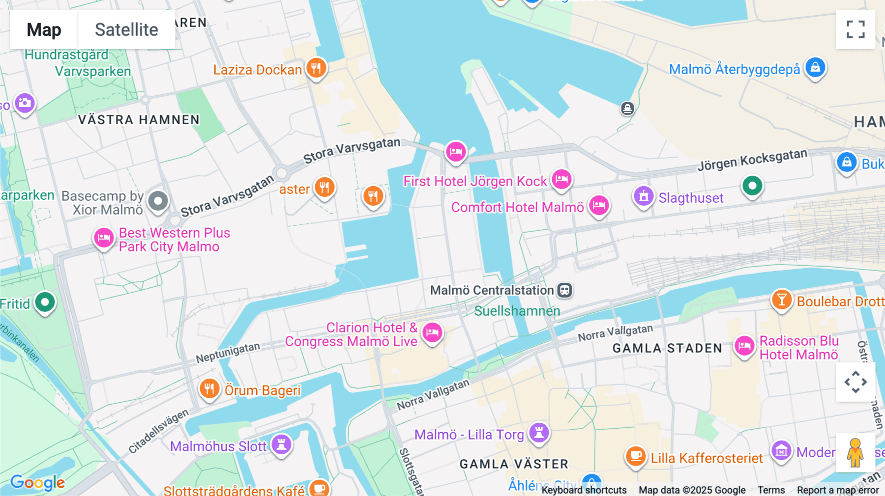 Click for interative map of Nordenskiöldsgatan 11, Malmo