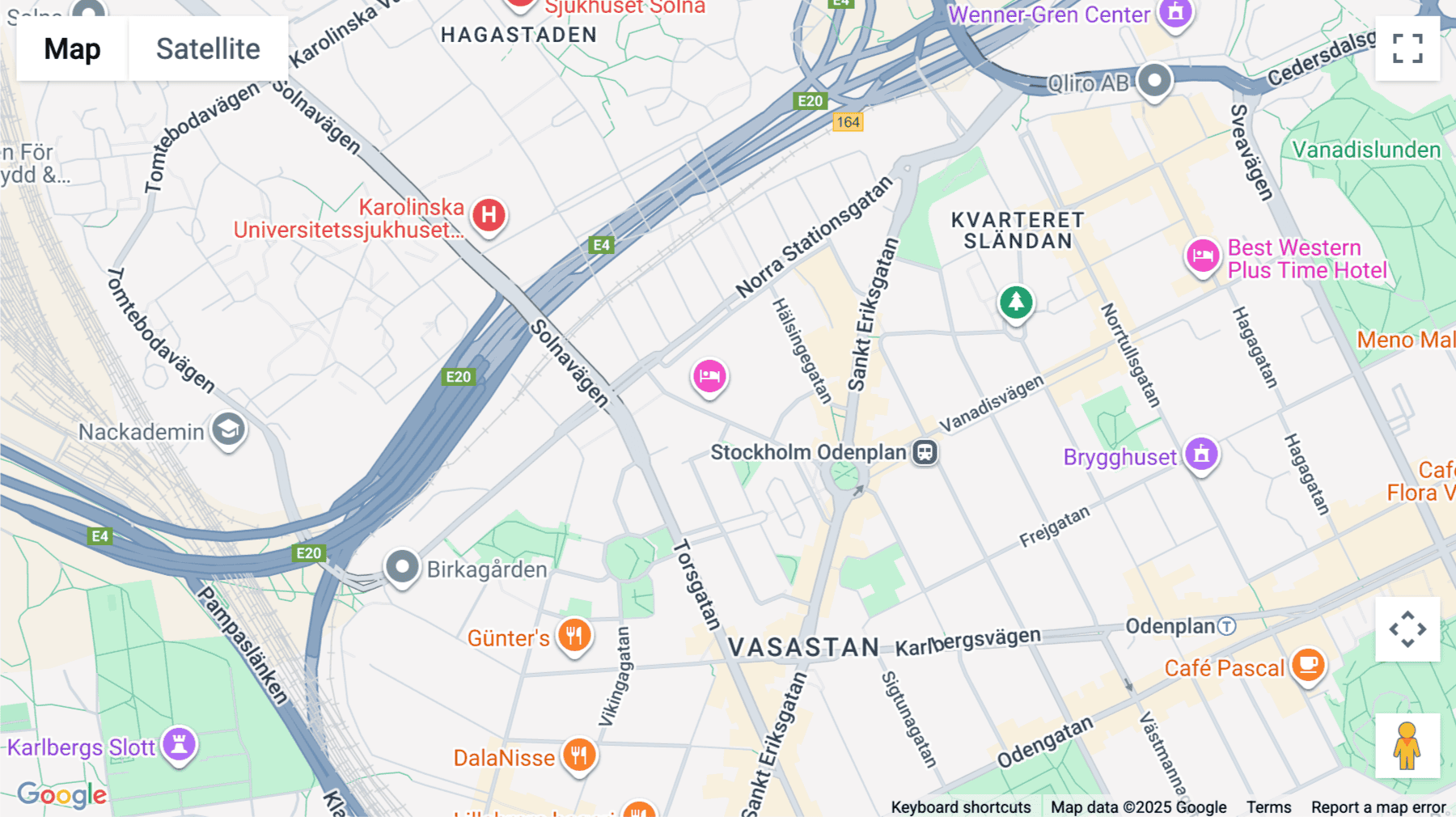 Click for interative map of Gävlegatan 16, Stockholm