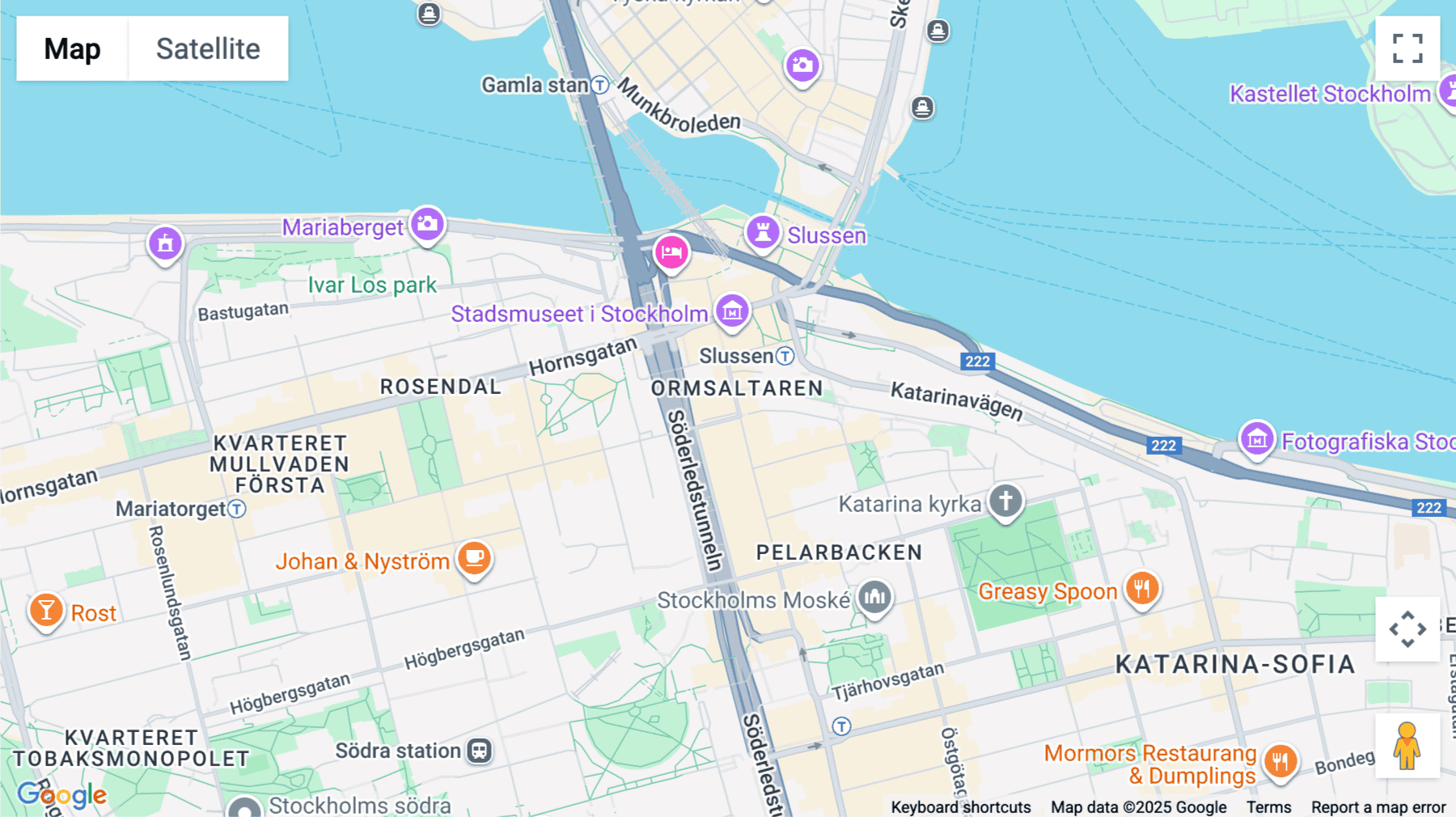 Click for interative map of Götgatan 22 A, 11th and 12th Floors, Stockholm