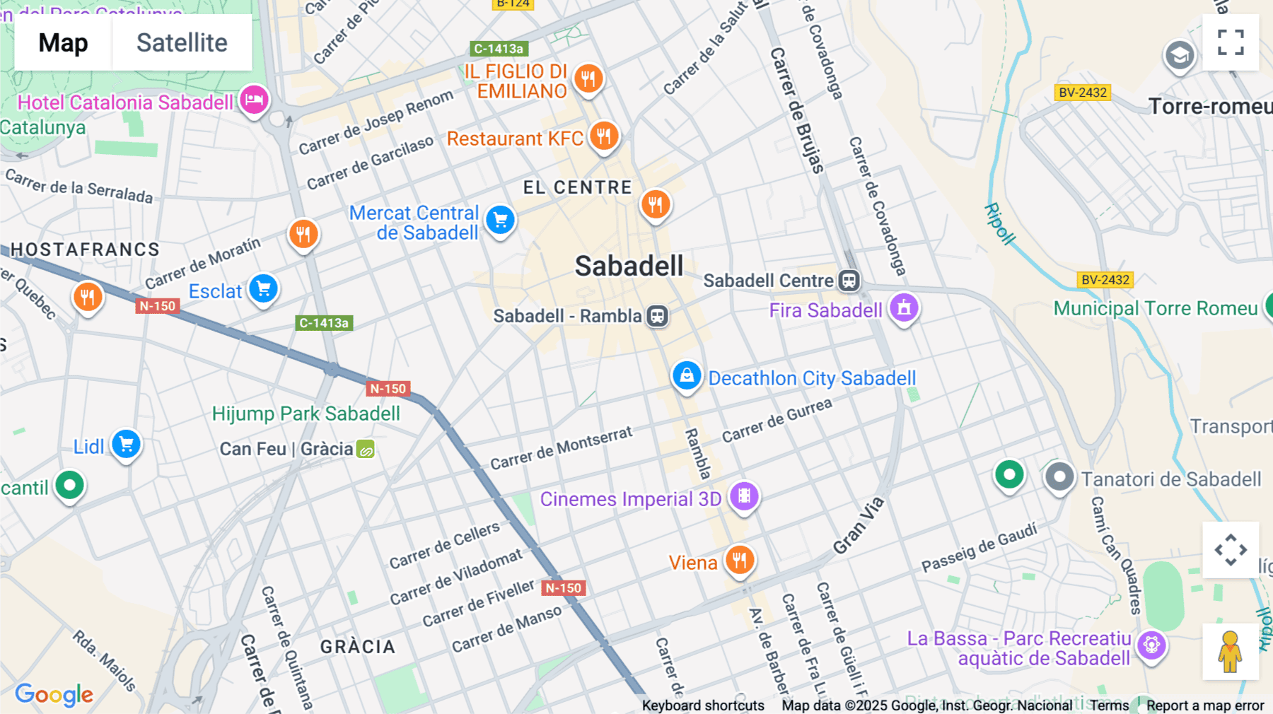 Click for interative map of Carrer del Sol 62, Barcelona