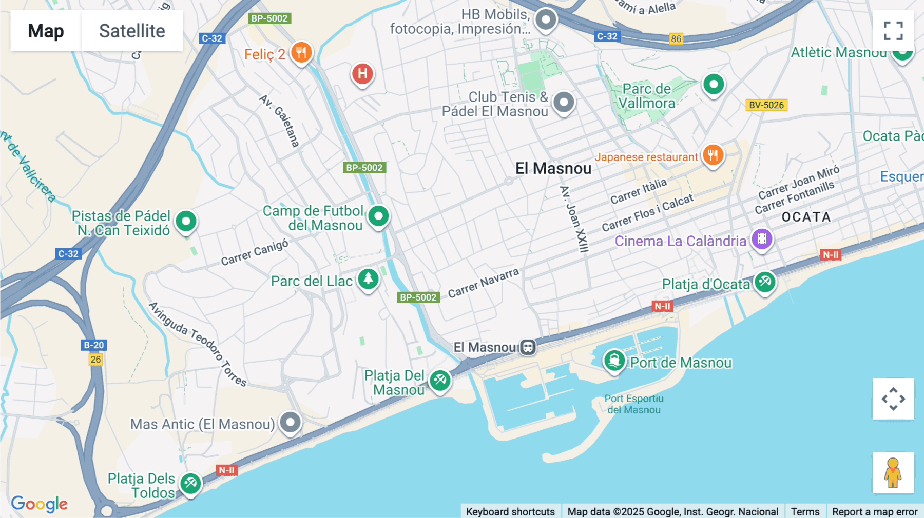 Click for interative map of Carrer Bilbao 7, El Mansou, Barcelona