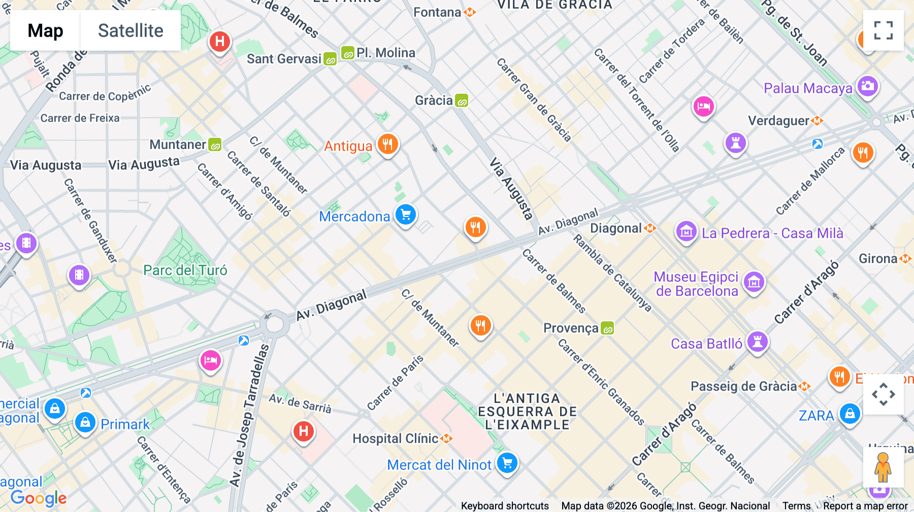 Click for interative map of (Utopicus Diagonal) Avinguda Diagonal 532, Planta 2, Barcelona