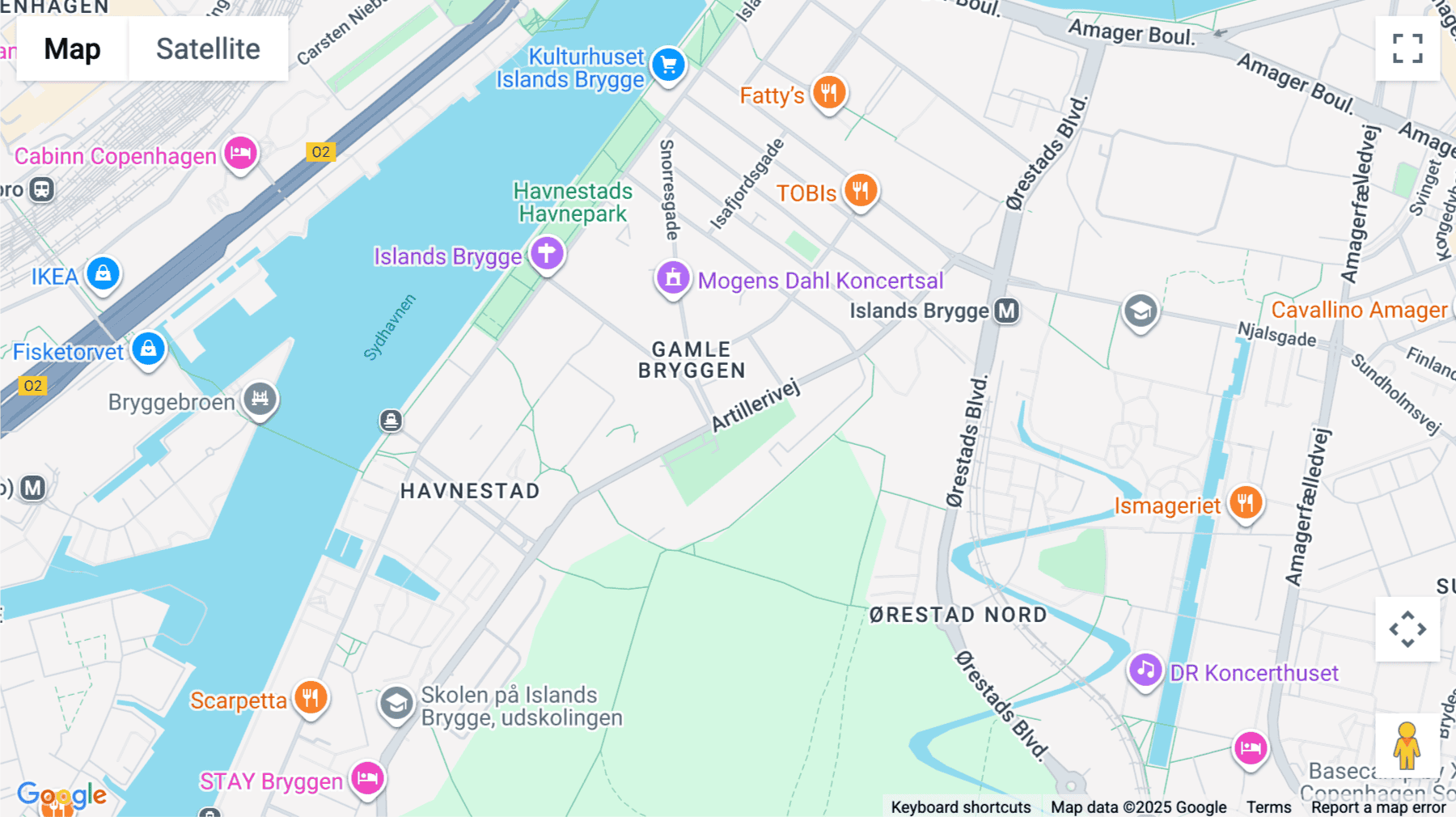 Click for interative map of Artillerivej 86, 2nd floor, Copenhagen
