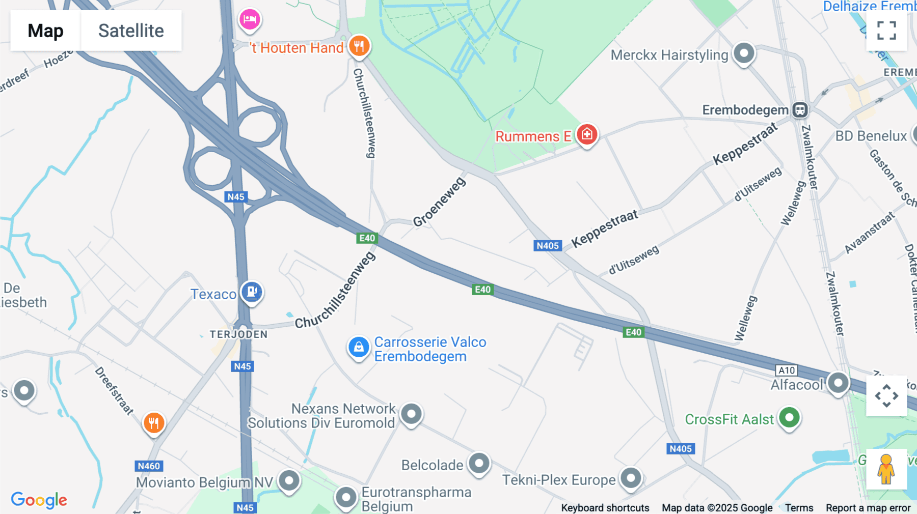 Click for interative map of Korte Keppestraat 19-21-23, Aalst, Aalst