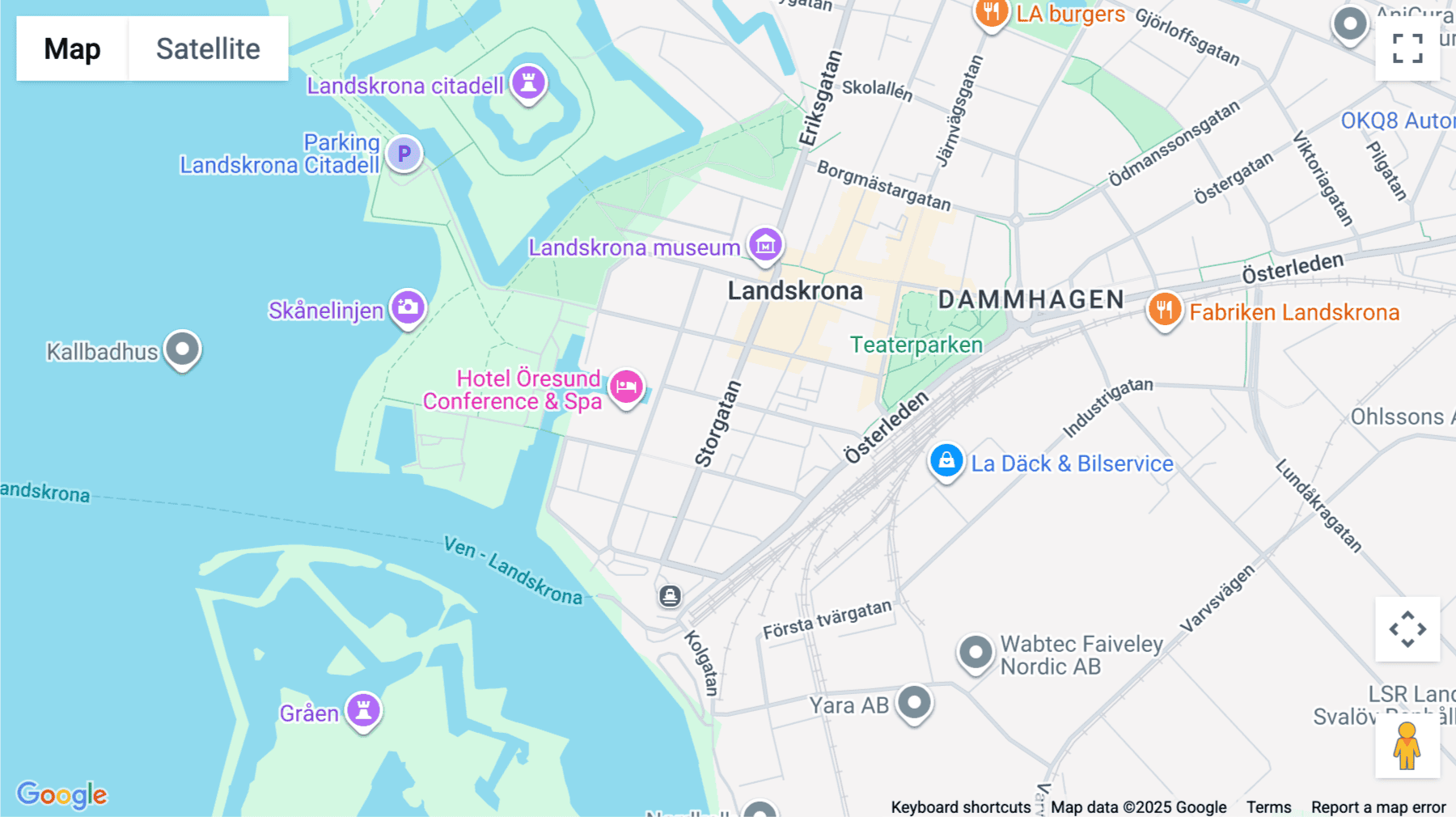 Click for interative map of 24 Storgatan, Ground and 5th Floor, Landskrona