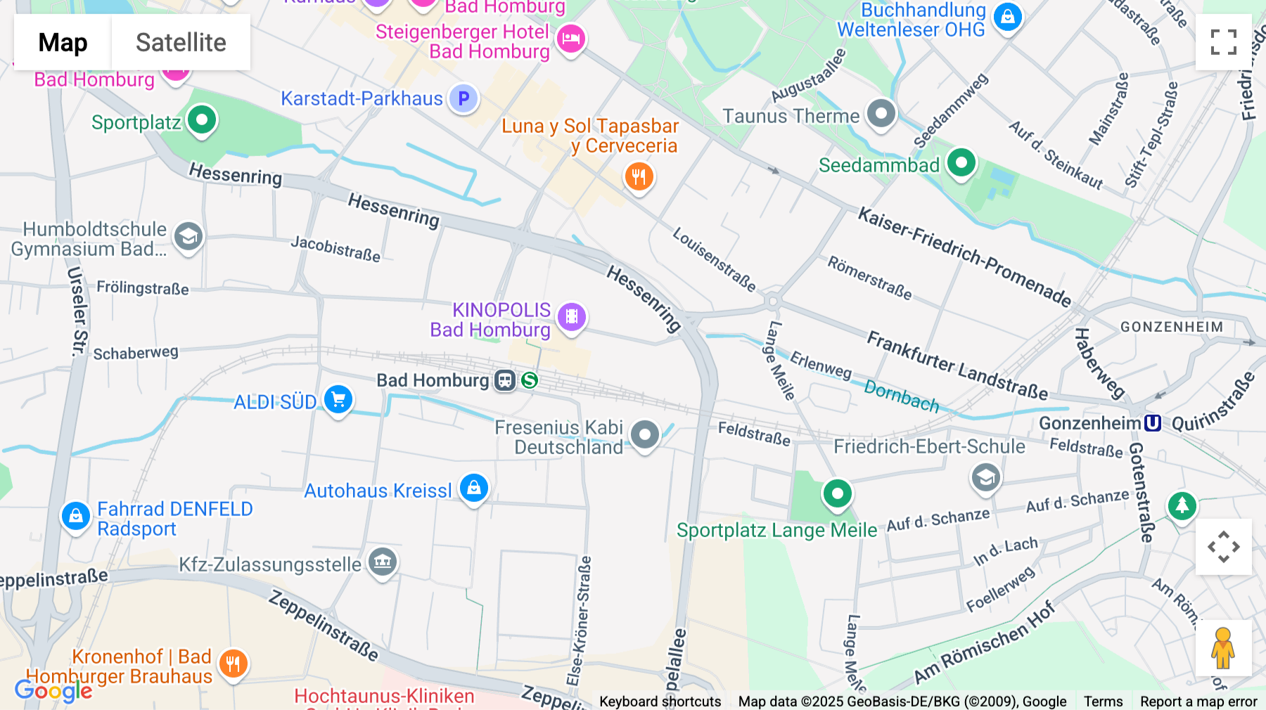 Click for interative map of Basler Strasse 3, Ground to 2nd floor, Bad Homburg