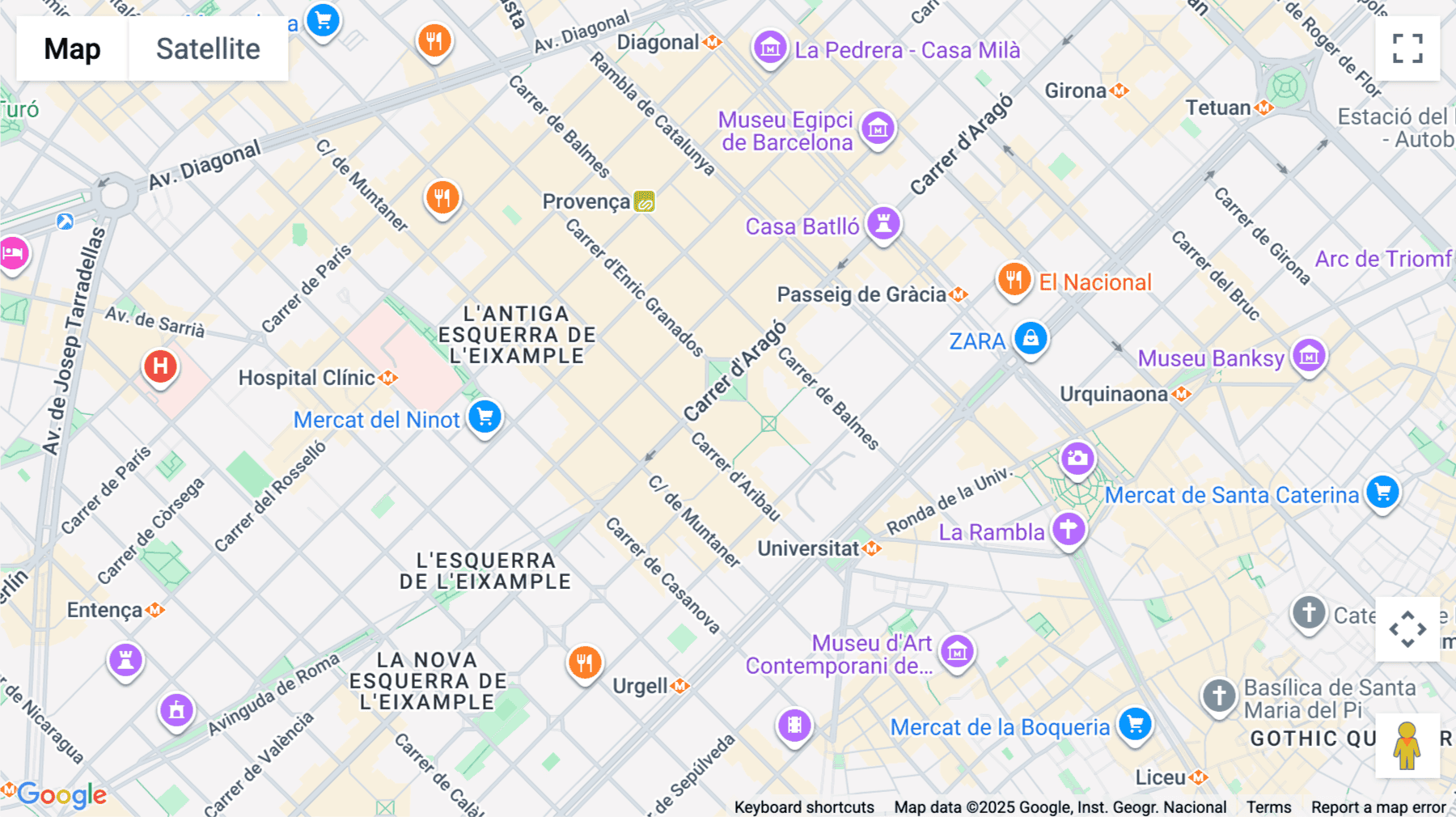 Click for interative map of Plaza Doctor Letamendi, 7, 3er piso, Barcelona