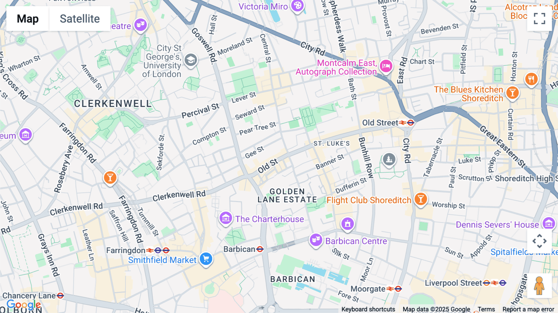 Click for interative map of 61-67 Old Street, 4th Floor, London