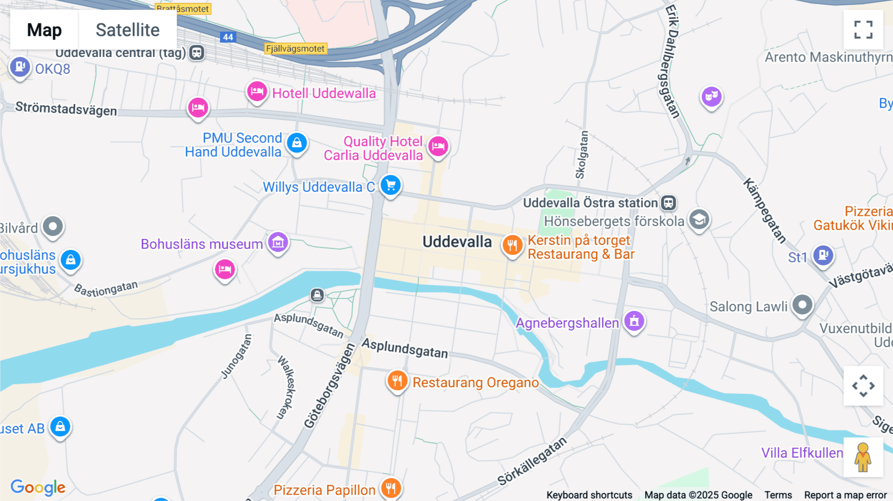Click for interative map of Kungsgatan 11, Ground, 1st and 2nd Floor, Uddevalla
