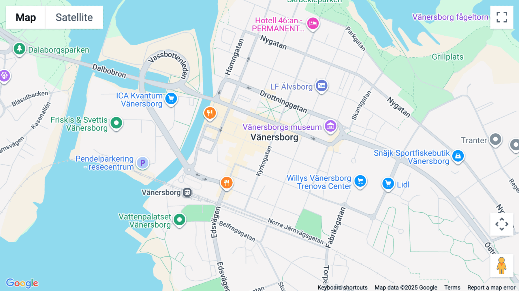 Click for interative map of Sundsgatan 16 / Edsgatan 3, Vänersborg