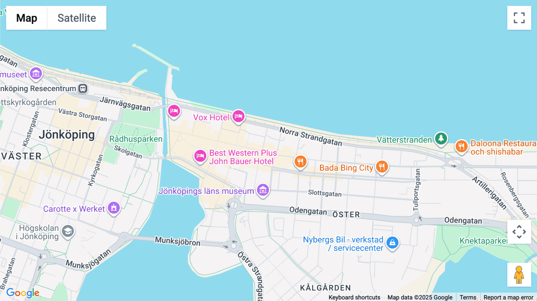 Click for interative map of Östra Storgatan 33A, Jönköping