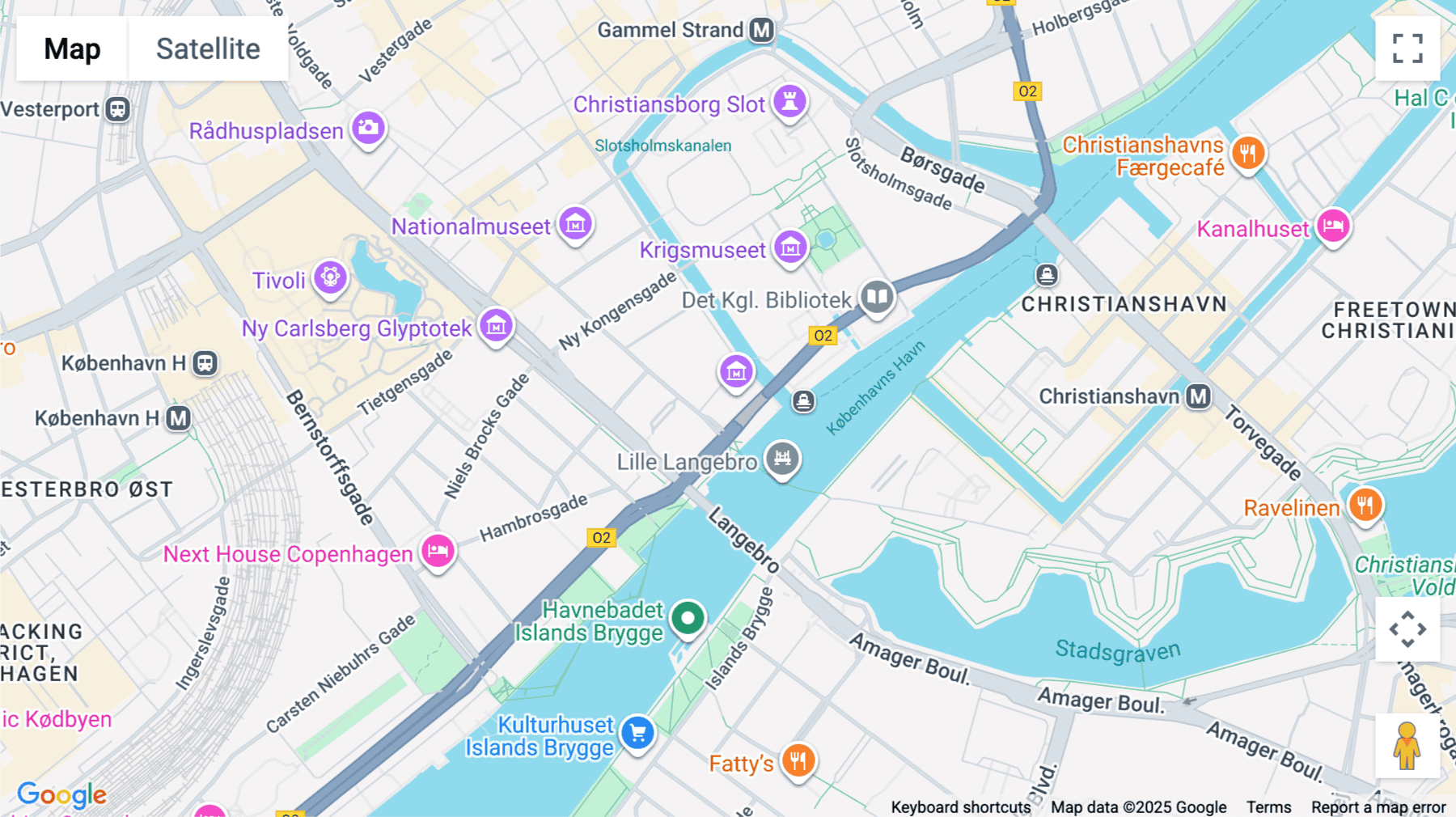 Click for interative map of Bryghuspladsen 8, 3, Indre By, Copenhagen