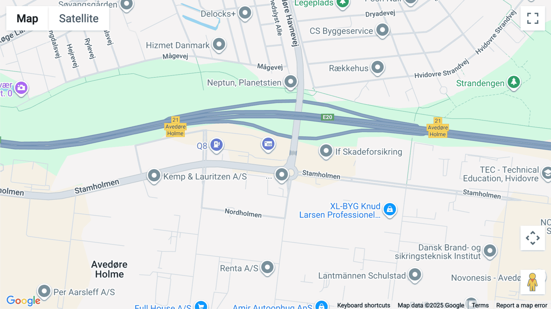 Click for interative map of Stamholmen 147-161, Hvidovre