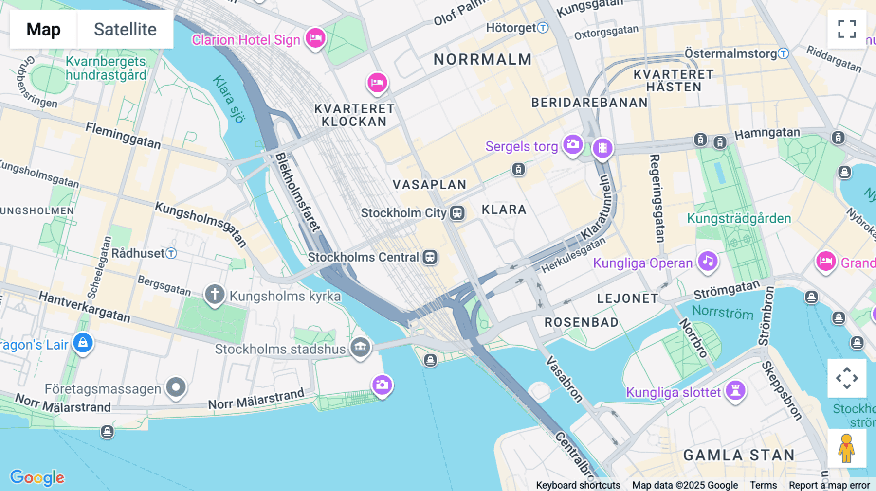 Click for interative map of Centralplan 15, Våning 1, Stockholm