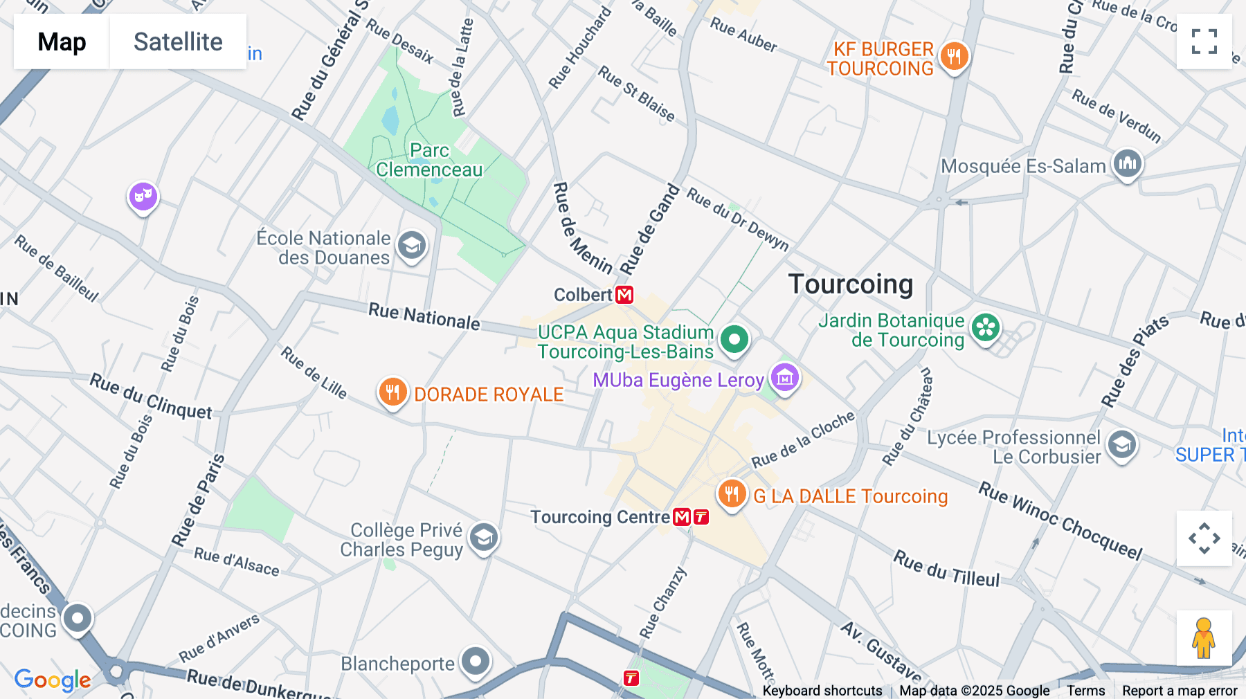 Click for interative map of 53, Rue Nationale, Tourcoing