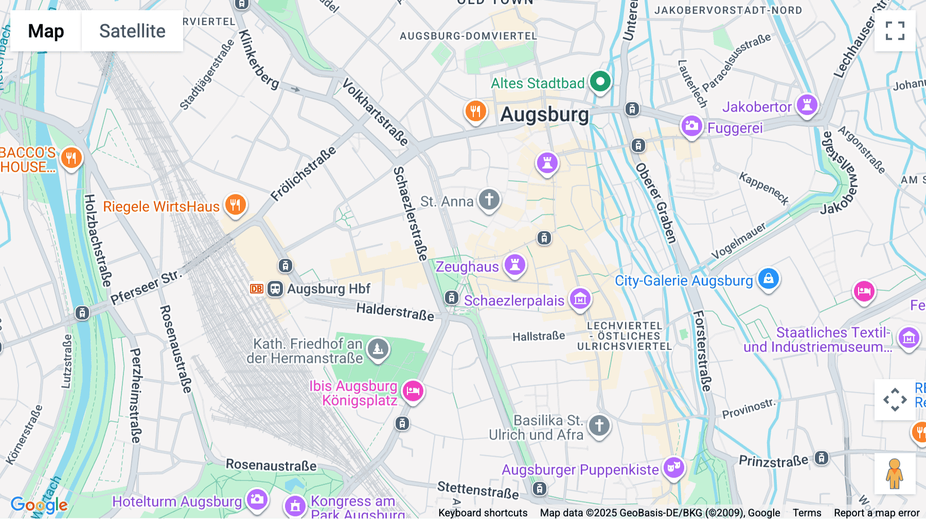 Click for interative map of Lise-Meitner-Straße 5a, Augsburg