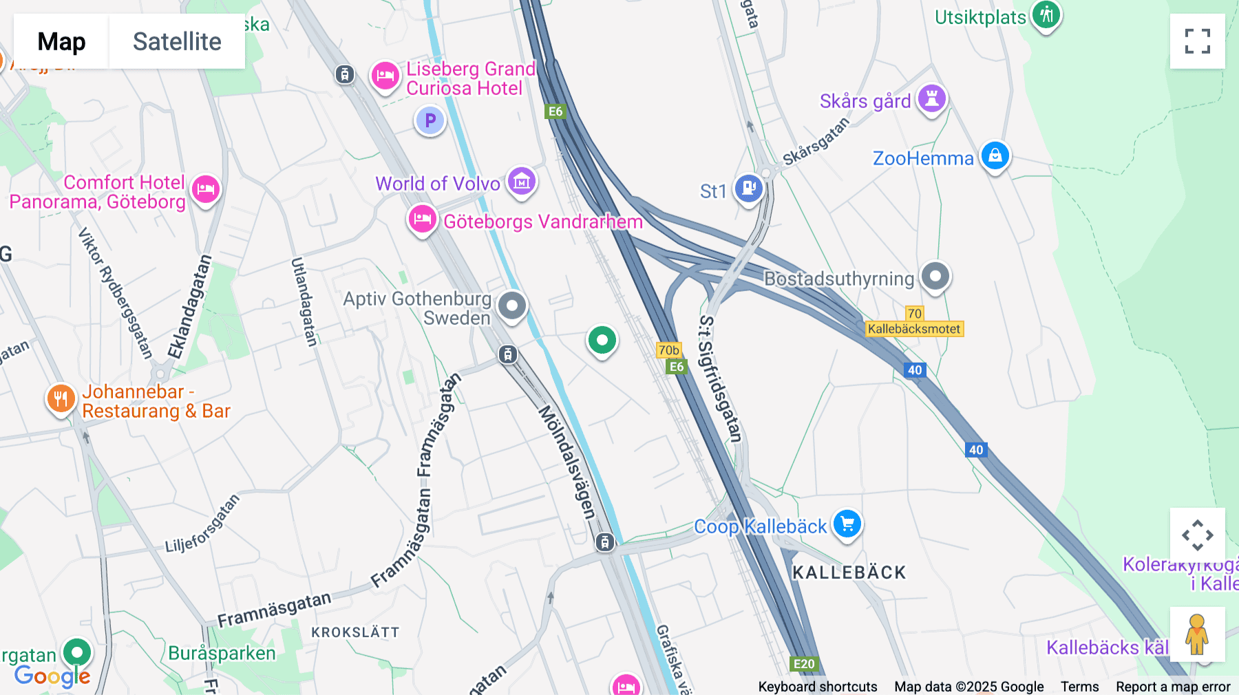 Click for interative map of Skårs Led 3, Entréplan, 1, 2, 3, Gothenburg