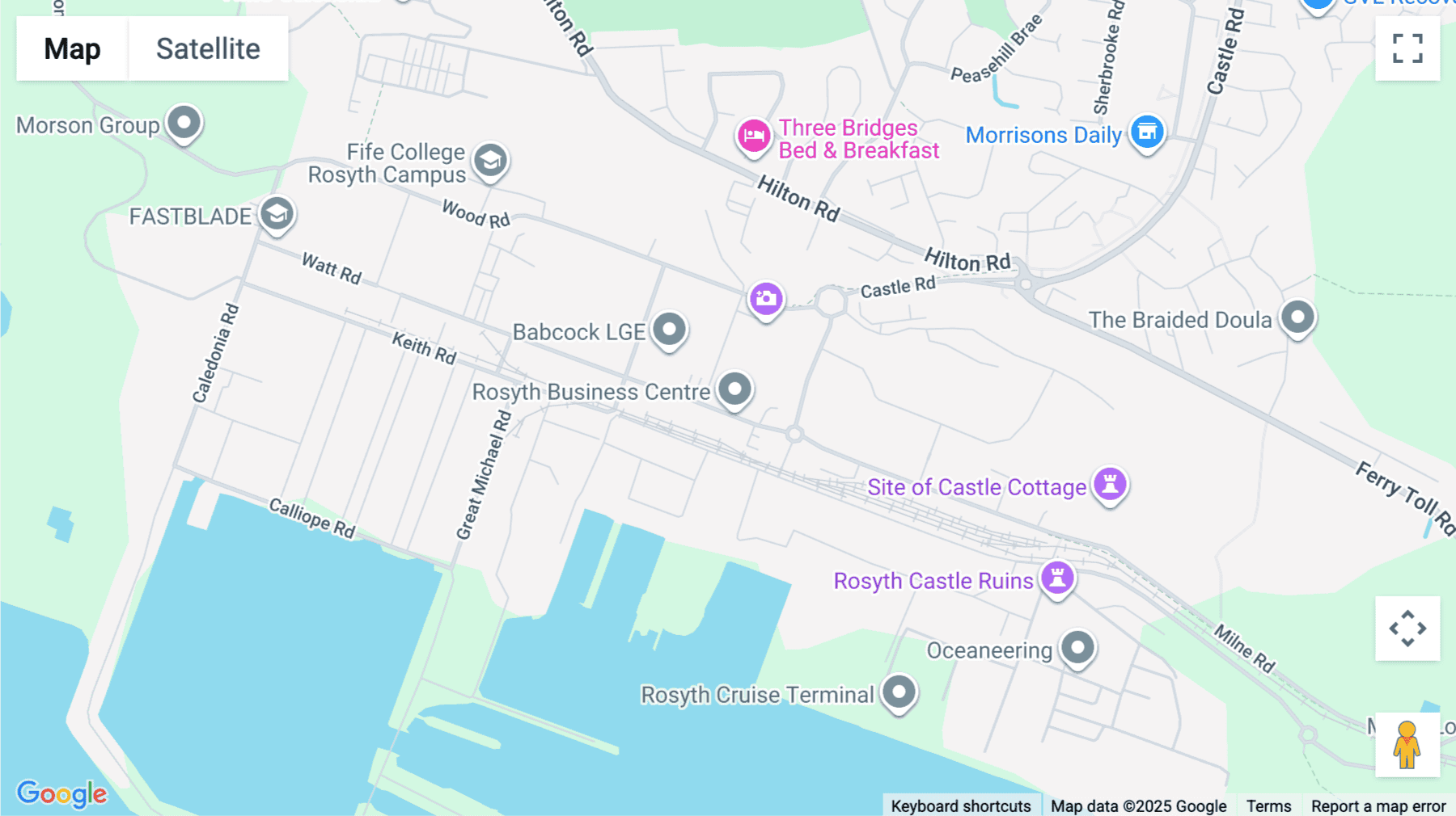 Click for interative map of Rosyth Business Centre, 16 Cromarty Campus, Rosyth Europarc, Dunfermline, Dunfermline
