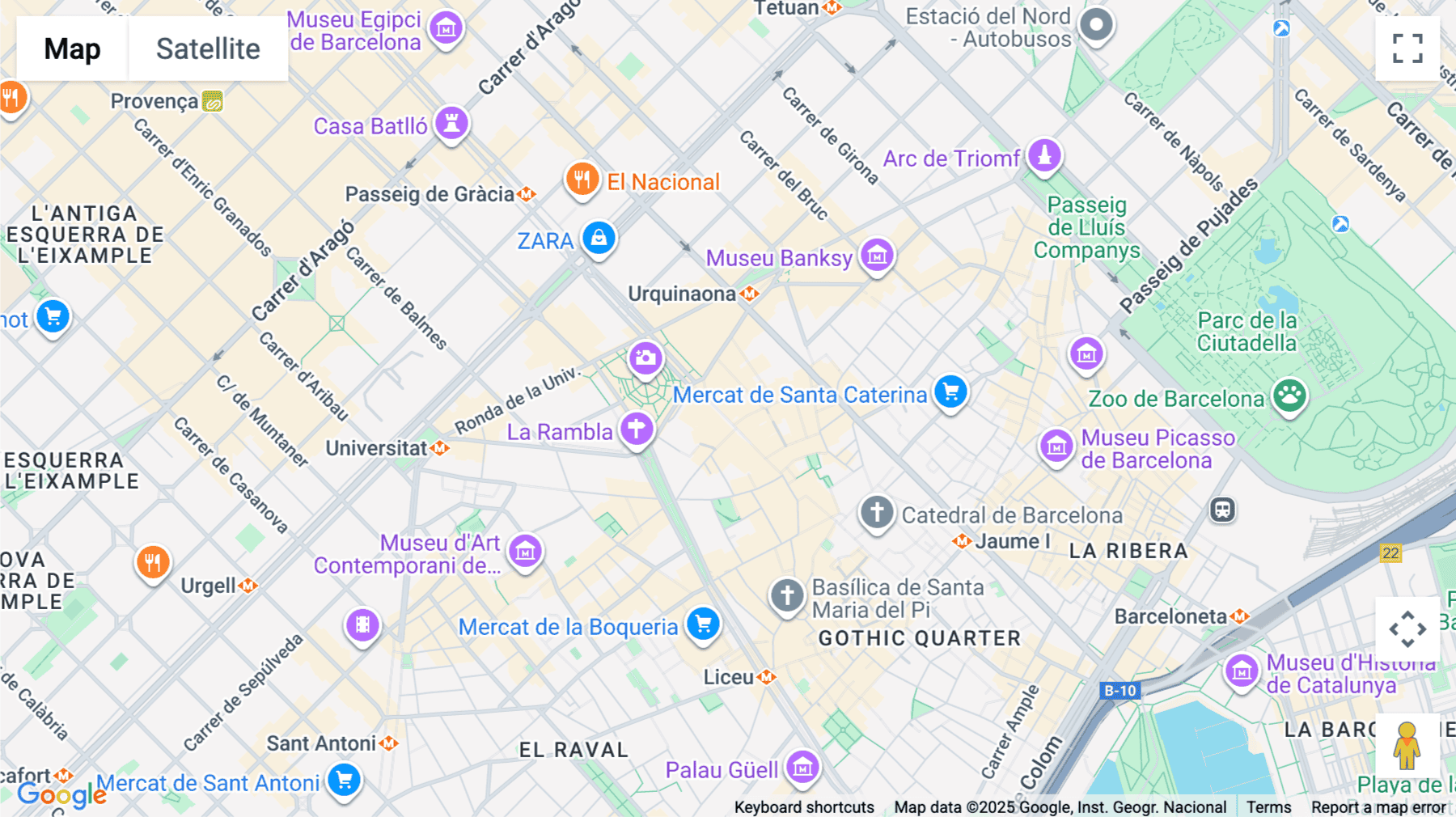 Click for interative map of Portal del Angel, 36, Barcelona, Spain, Barcelona