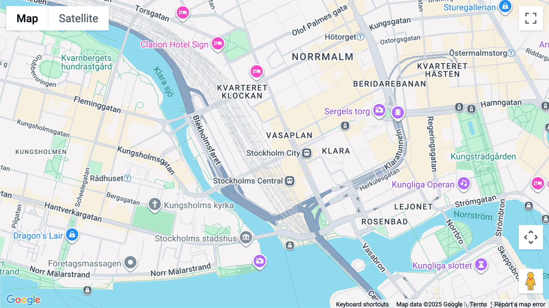 Click for interative map of World Trade Center, Klarabergsviadukten 70, Box 70396, Stockholm, Stockholm