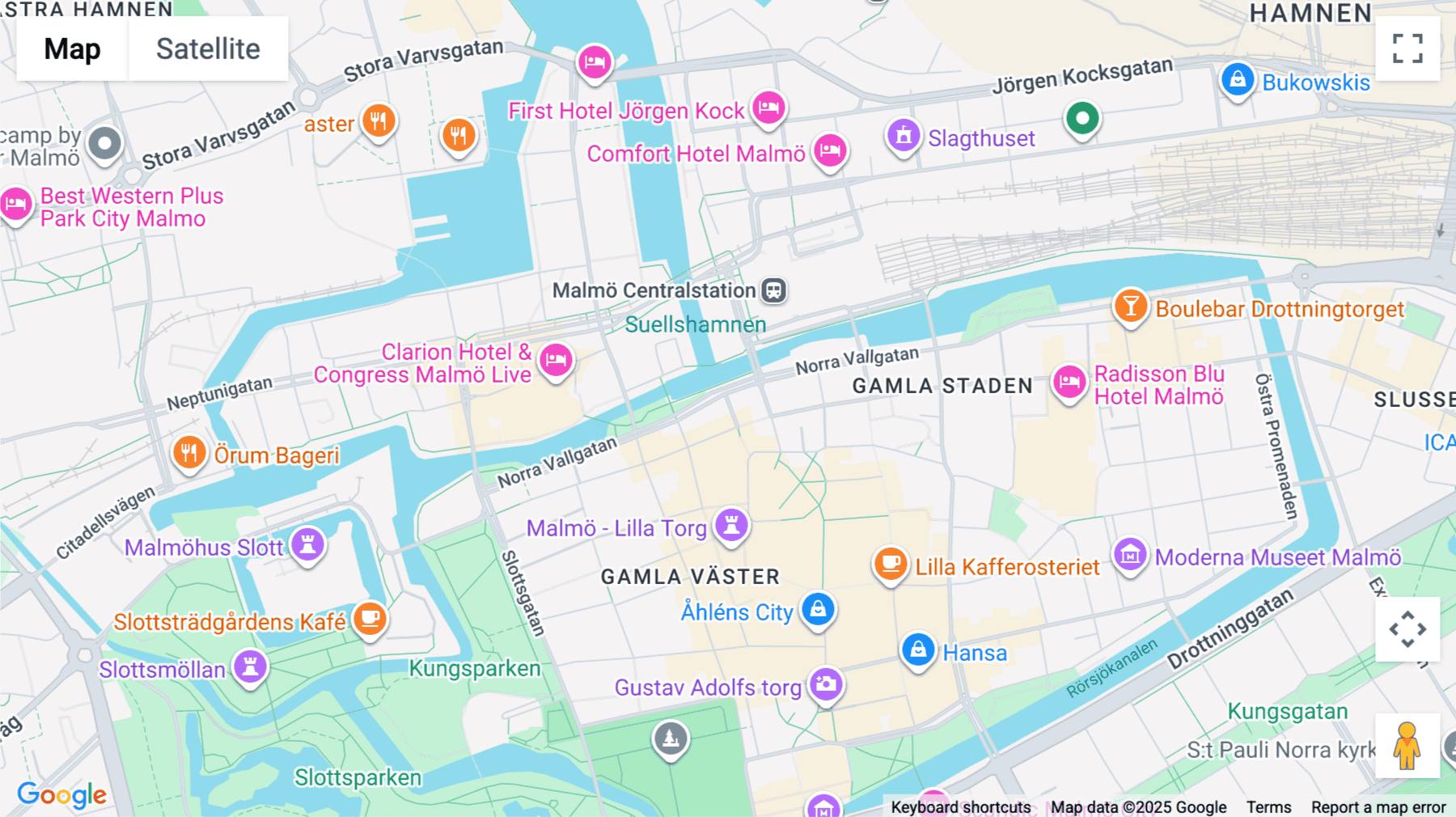 Click for interative map of Adelgatan 21, Malmo