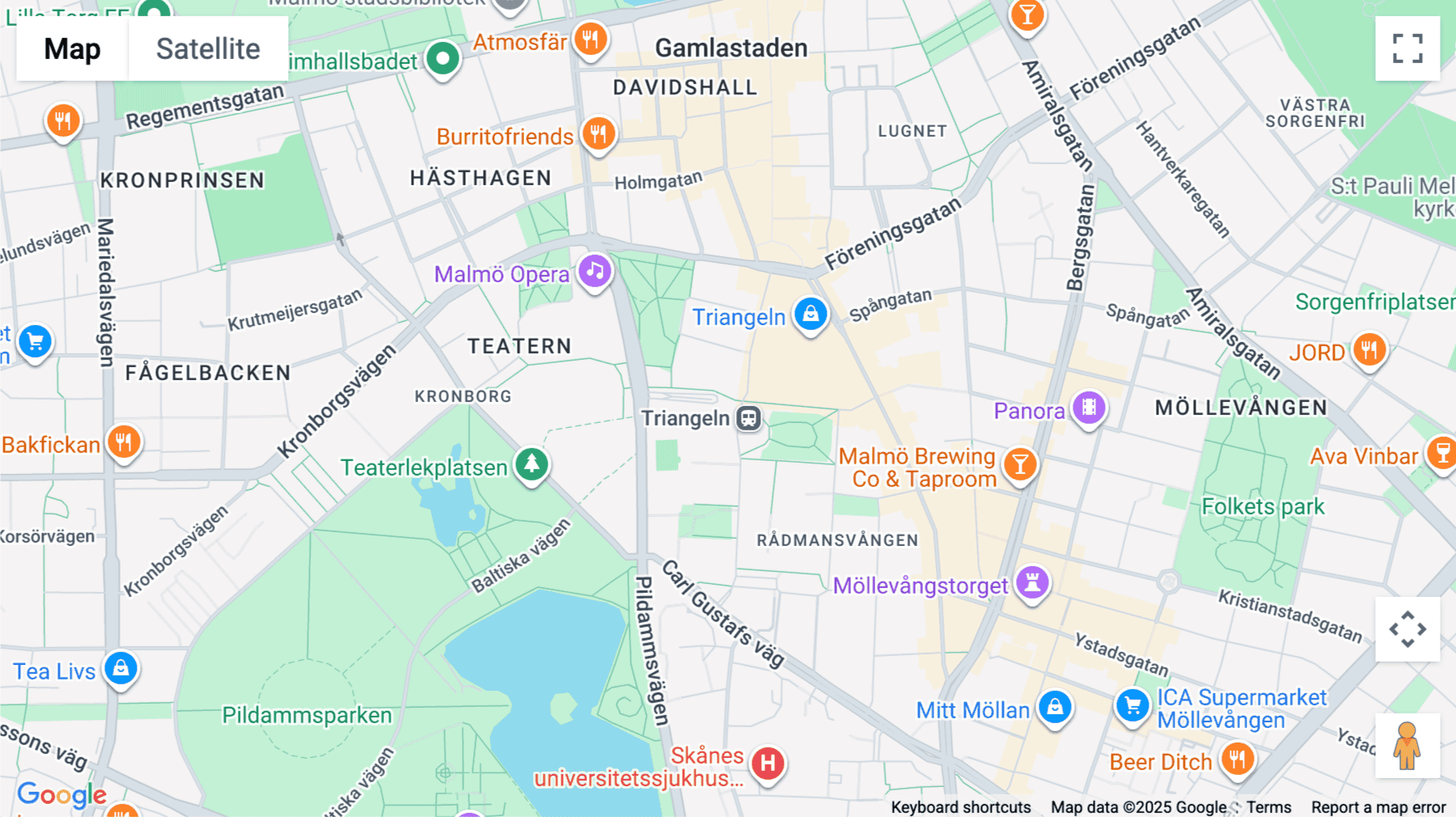 Click for interative map of S:T Johannesgatan 2, Malmo, Malmo