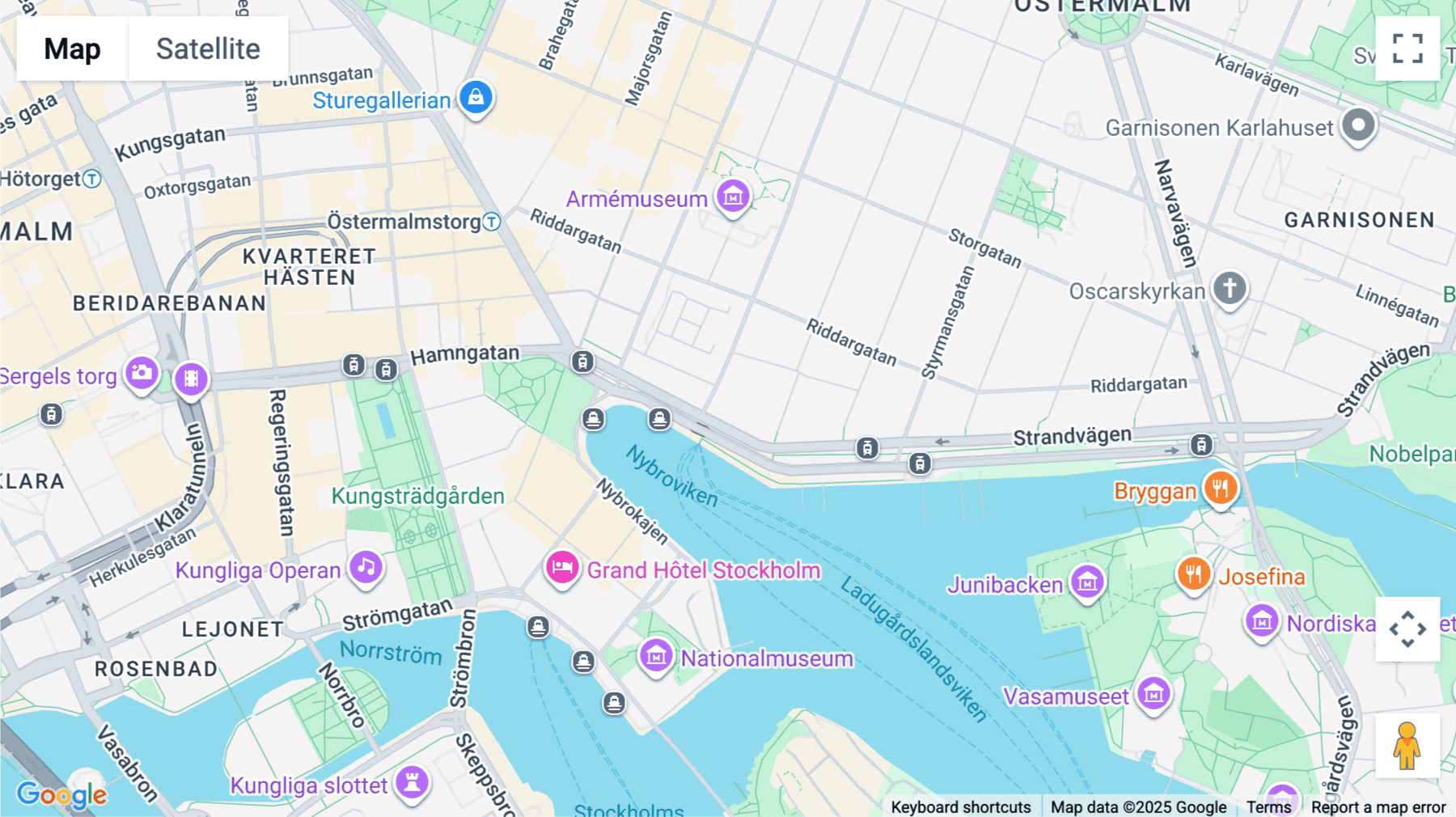 Click for interative map of Strandvägen 7A, Stockholm, Stockholm