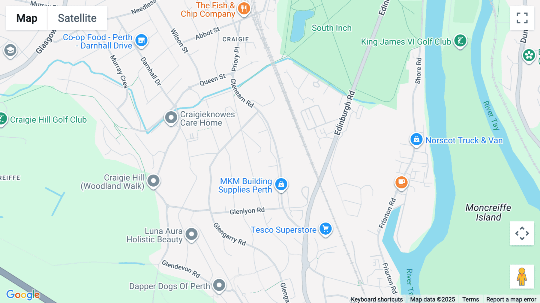 Click for interative map of Algo Business Centre, Glenearn Road, Perth, Perth