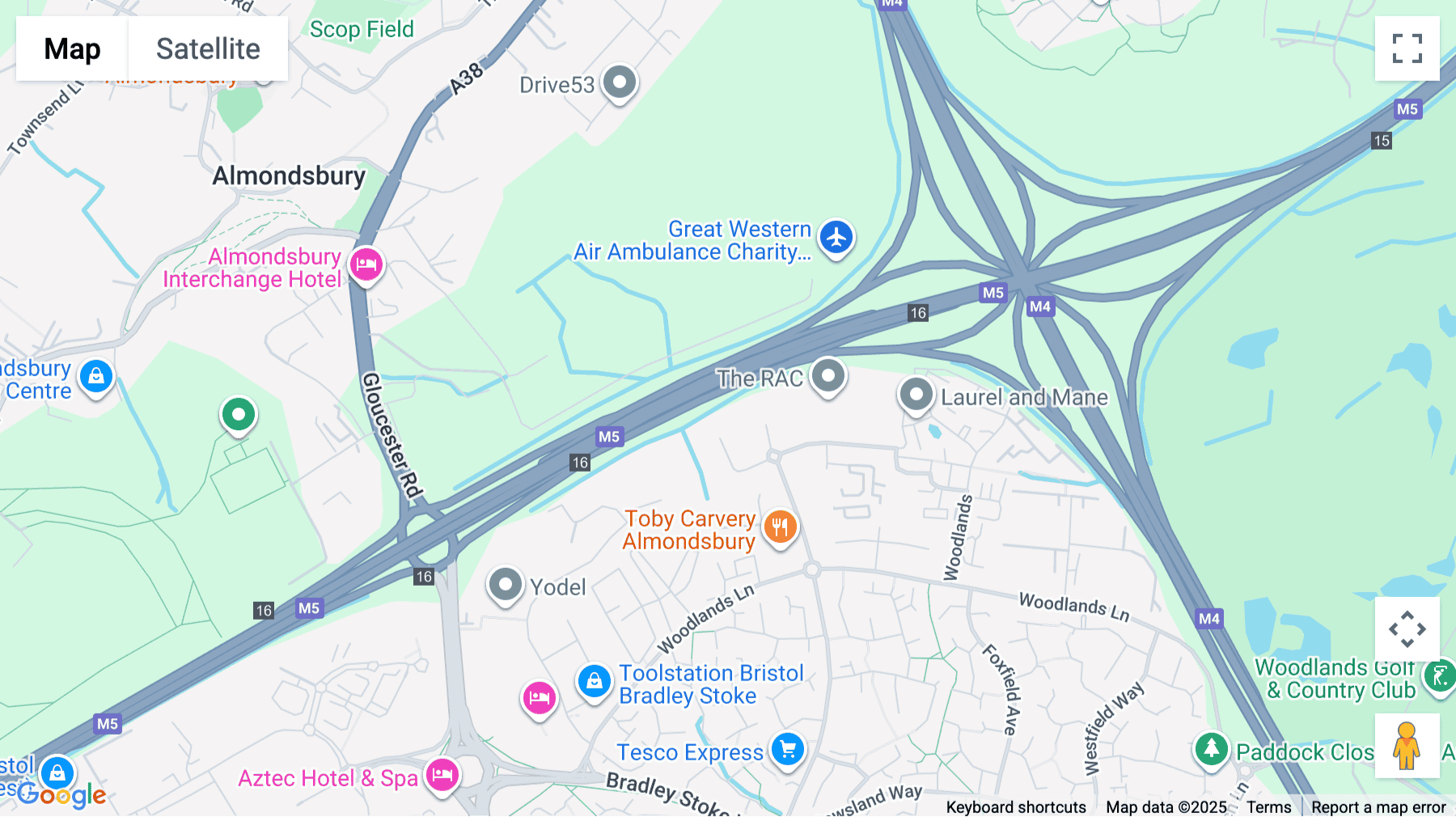 Click for interative map of Units 1, 2, 3, 4 & 5 West Point Row, Great Park Road, Bradley Stoke, Bristol