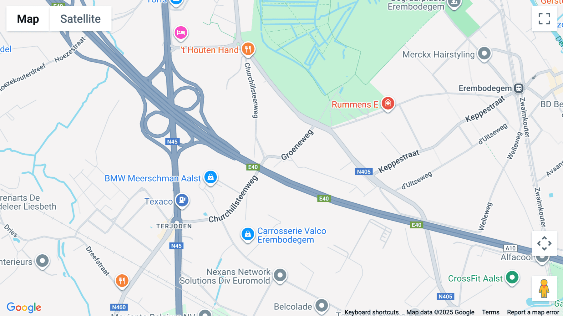 Click for interative map of Groeneweg 1, Aalst, Erembodegem, Aalst