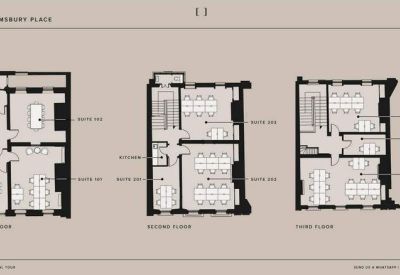 Exterior image of 3 Bloomsbury Place