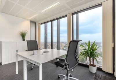 Exterior image of 18th floor IT Tower, Avenue Louise 480