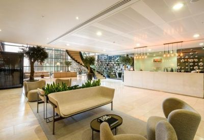 Interior of 110 Bishopsgate, Heron Tower