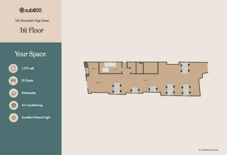 140 Shoreditch High Street, 1st Floor, Central London