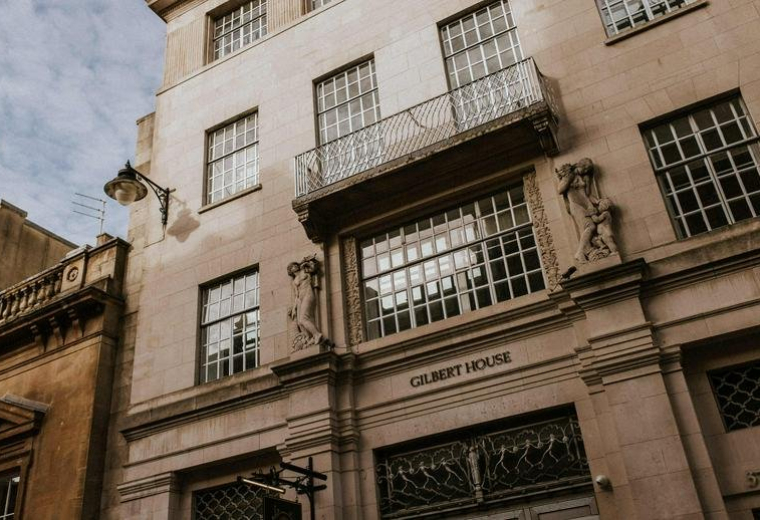 Exterior view of 37-39 Corn Street, Gilbert House