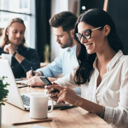 Interior of Devonshire Street, New Devonshire House