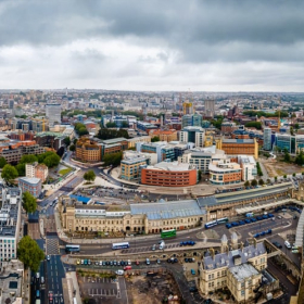 Guiode to Aerial View of Bristol. Click for details.
