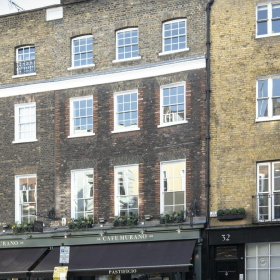 Interior of 34 Tavistock Street, Covent Garden. Click for details.