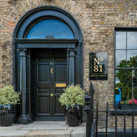 Exterior view of 81 Merrion Square. Click for details.